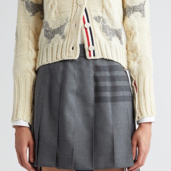 Thom Browne Hector Cable-Knit Cardigan Authentic - Picture 4 of 14